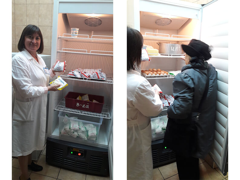  Refrigerator for the Municipal Orphanage in Chisinau. 