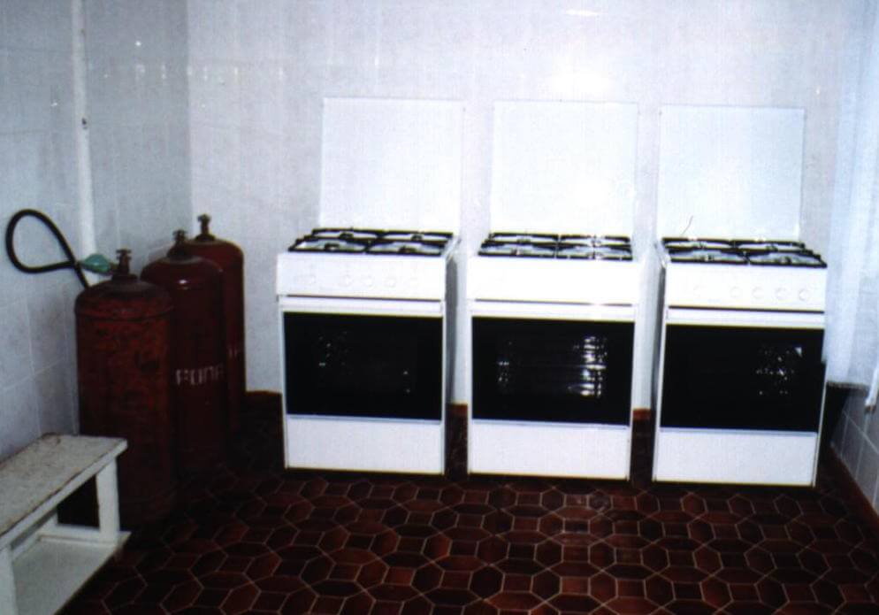  Propane stoves used during power outages at the Municipal Orphanage. 
